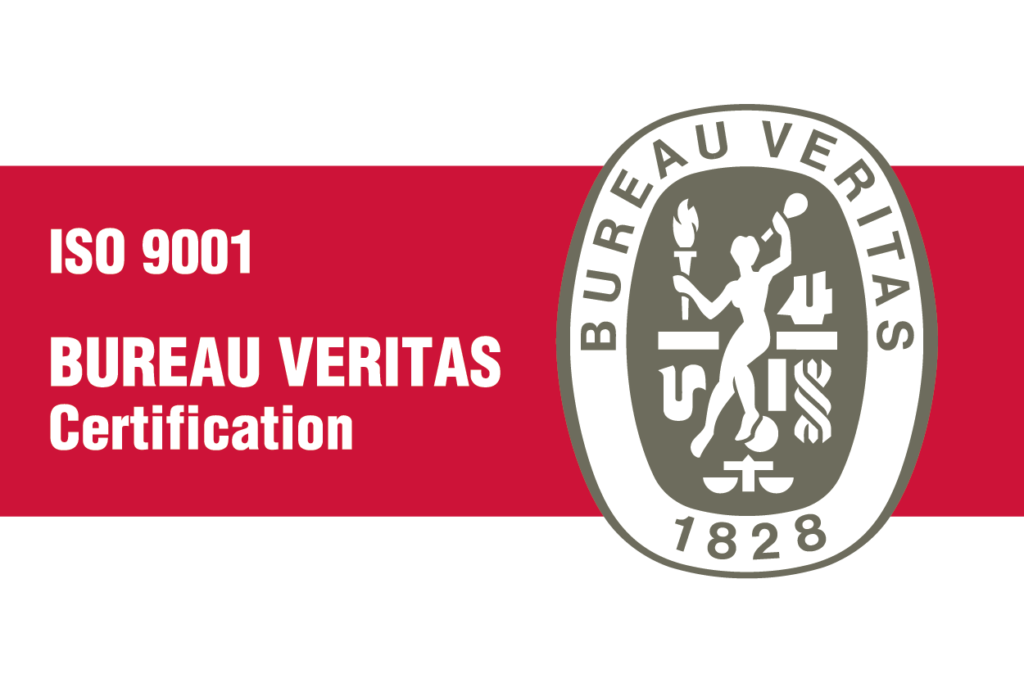 Certificación Bureau Veritas ISO 9001 de Logística y Transportes TGB.